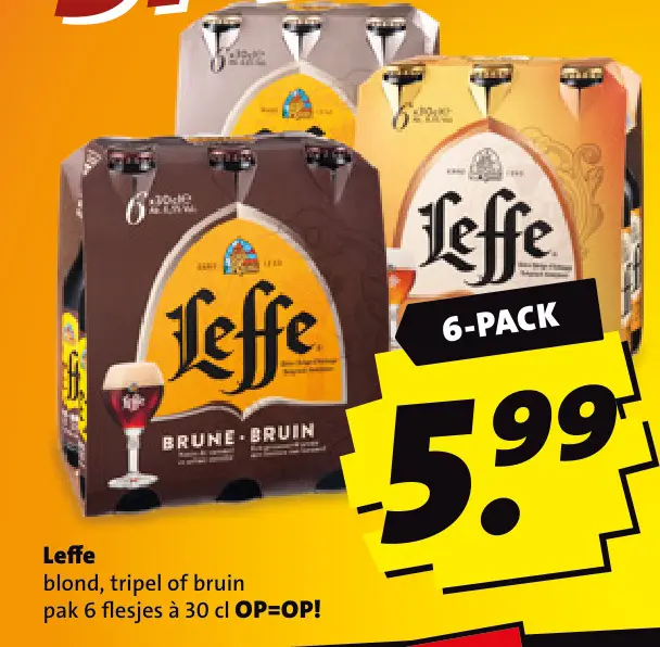 Aanbieding: Blond, tripel of bruin