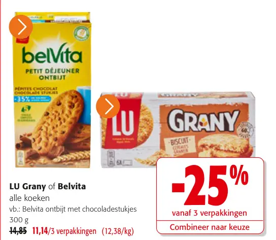 Promotie: LU Grany of Belvita