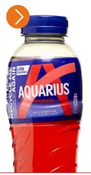 Promotie: Aquarius Red Peach