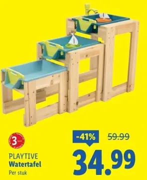 Aanbieding: Watertafel