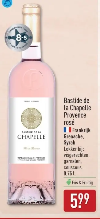 Aanbieding: Bastide de La Chapelle Provence rosé