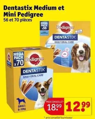 Offre: Dentastix Medium et Mini