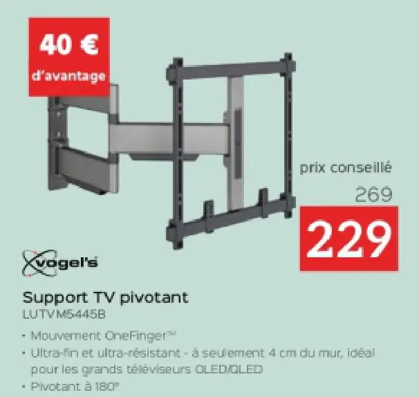 Offre: Support TV pivotant