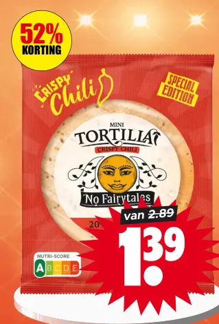 Aanbieding: Mini Tortilla Crispy Chili