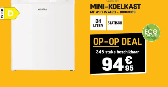 Promotie: Mini-koelkast
