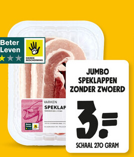 Aanbieding: JUMBO SPEKLAPPEN