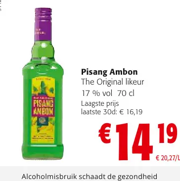 Promotie: Pisang Ambon