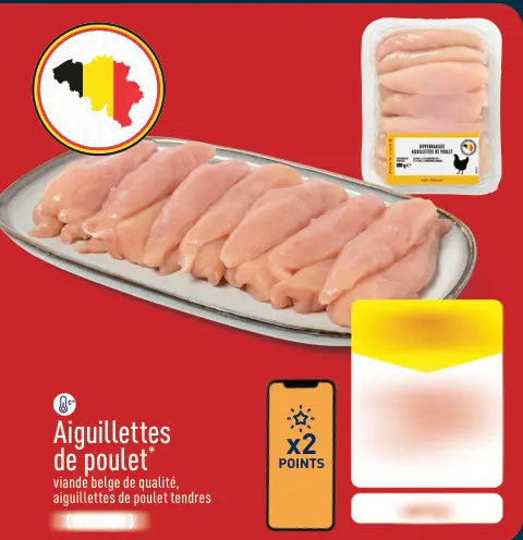 Offre: Aiguillettes de poulet
