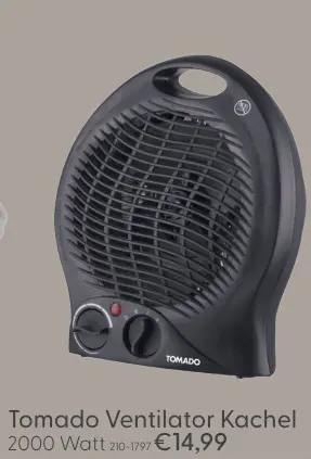 Aanbieding: Ventilator Kachel