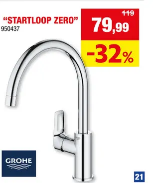 Offre: GROHE Start Loop robinet mitigeur évier