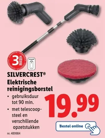 Aanbieding: Elektrische reinigingsborstel