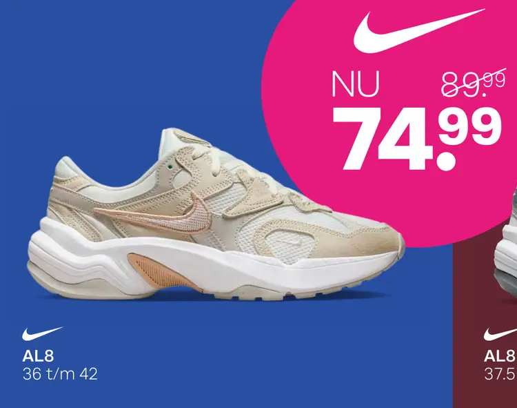 Promotie: Al8 chunky sneaker bruin