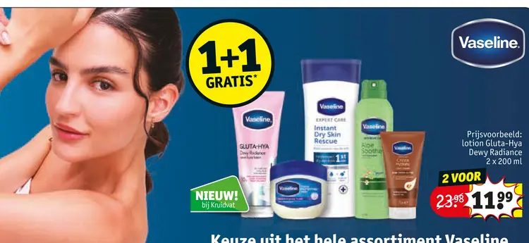 Aanbieding: lotion Gluta-Hya Dewy Radiance