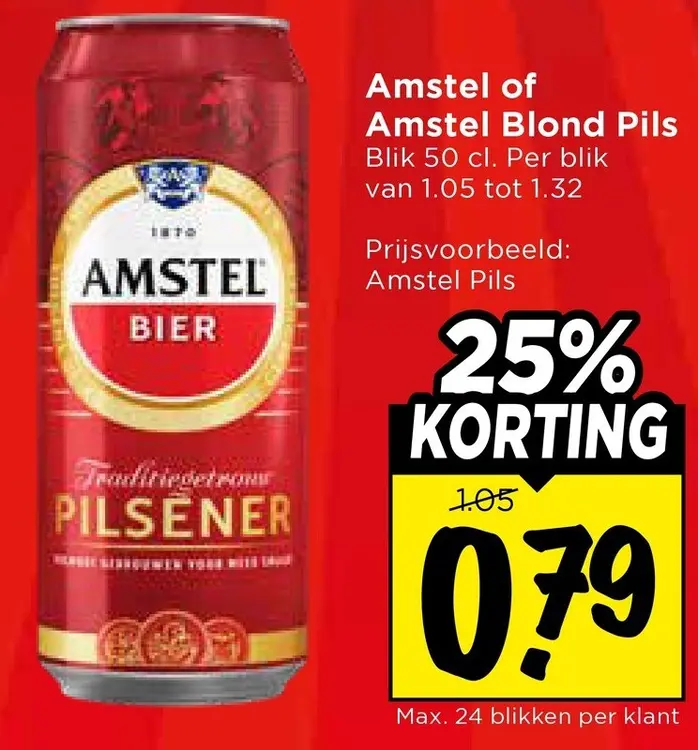 Amstel of Amstel Blond Pils