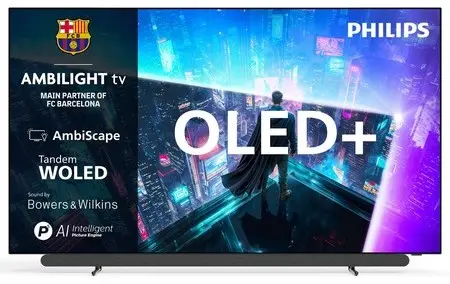 Aanbieding: Philips 48OLED911 4k OLED+ Ambilight TV 48 inch (2026) - geluid van Bowers & Wilkins