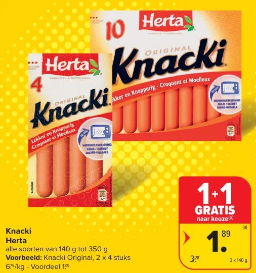 Promotie: Knacki