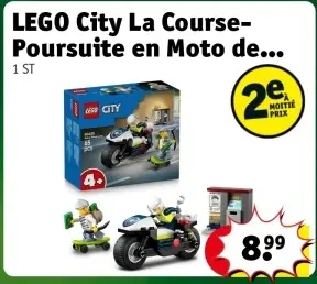 Offre: LEGO City La Course-Poursuite