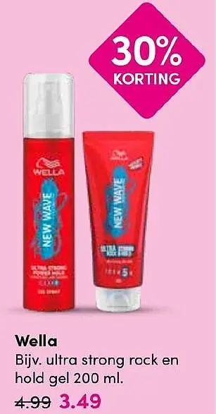 Aanbieding: ultra strong rock en hold gel