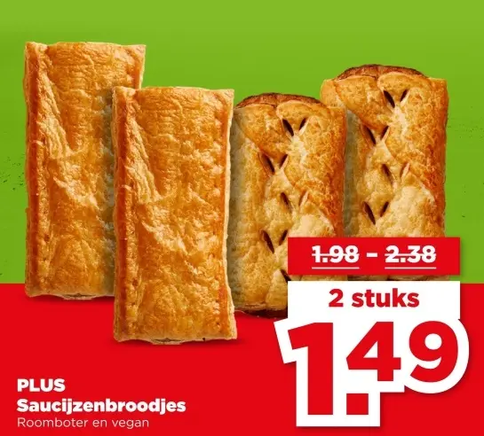 Saucijzenbroodjes