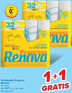 Aanbieding: Toiletpapier Progress