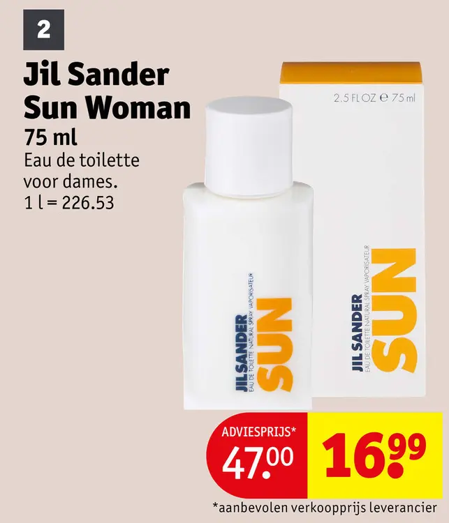 Promotie: Sun Woman