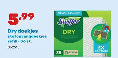 Promotie: Dry doekjes stofopvangdoekjes