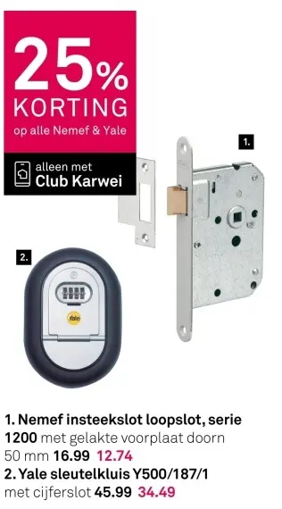 Aanbieding: Sleutelkluis Y500/187/1