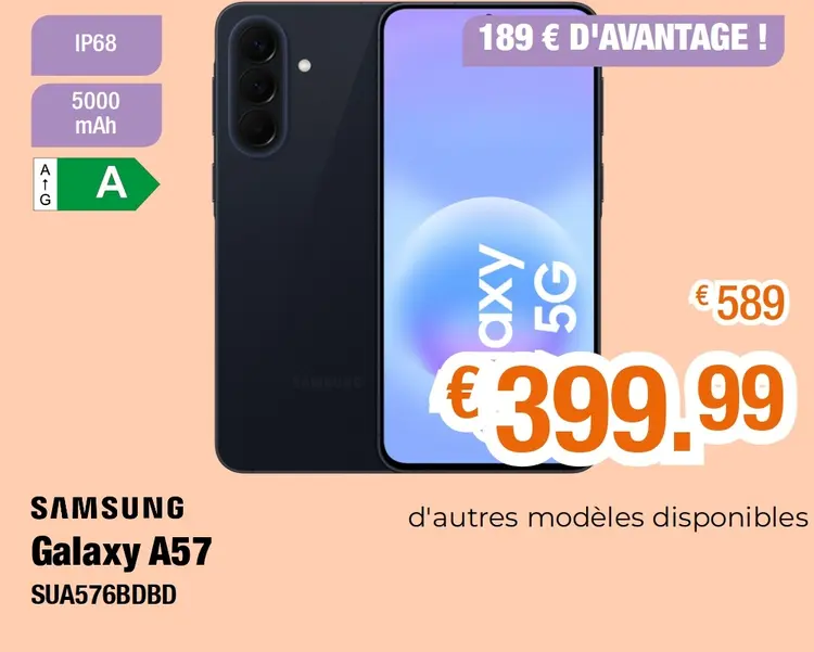 Offre: Galaxy A57