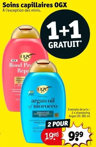 Offre: Soins capillaires OGX