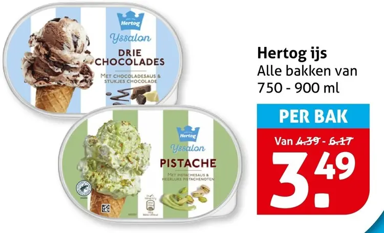 Aanbieding: Hertog ijs