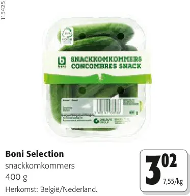 Promotie: Snackkomkommers