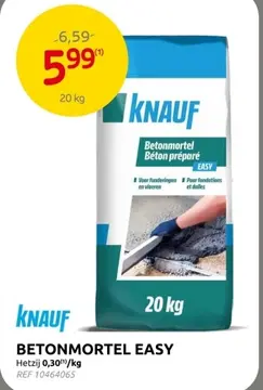 Aanbieding: Betonmortel easy