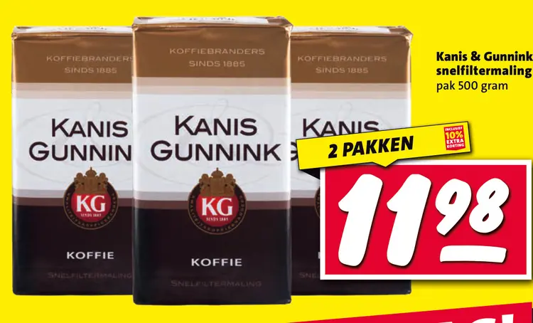 Aanbieding: Kanis & Gunnink snelfiltermaling