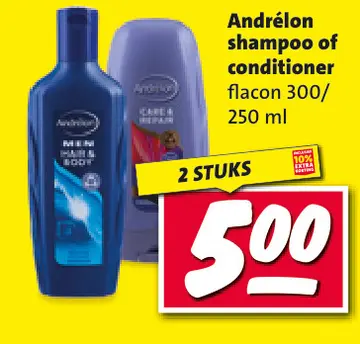 Aanbieding: Andrélon shampoo of conditioner