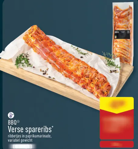 Promotie: Verse spareribs