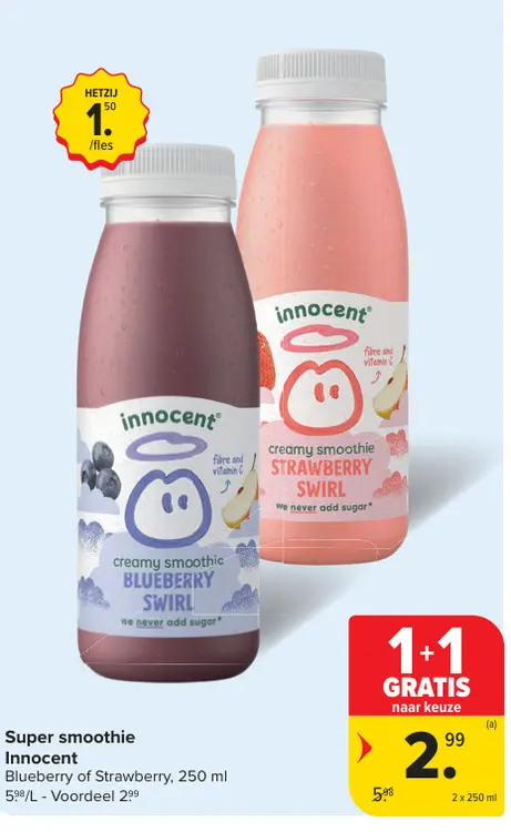 Promotie: Super smoothie