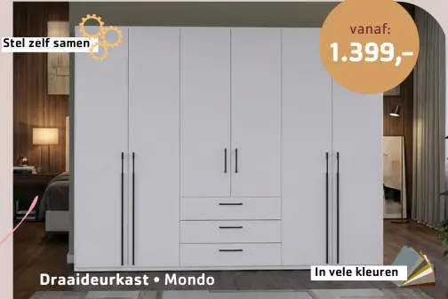 Promotie: Draaideurkast Mondo