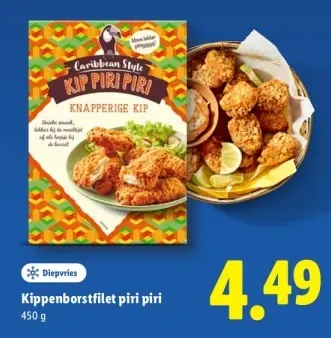 Aanbieding: Kippenborstfilet piri piri