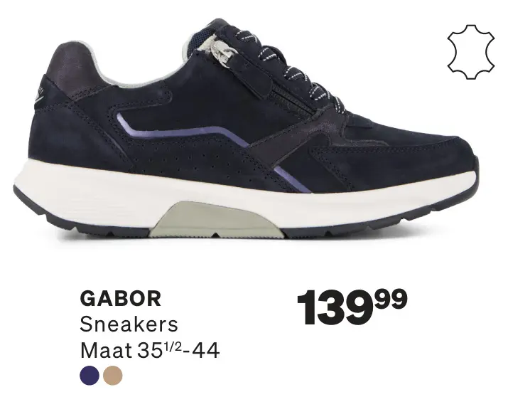 Aanbieding: Sneakers Rollingsoft Blauw Synthetisch