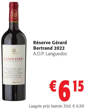 Aanbieding: Réserve Gérard Bertrand 2022 A.O.P. Languedoc