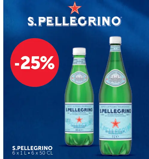 Promotie: S.pellegrino