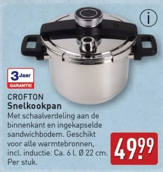 Aanbieding: Snelkookpan