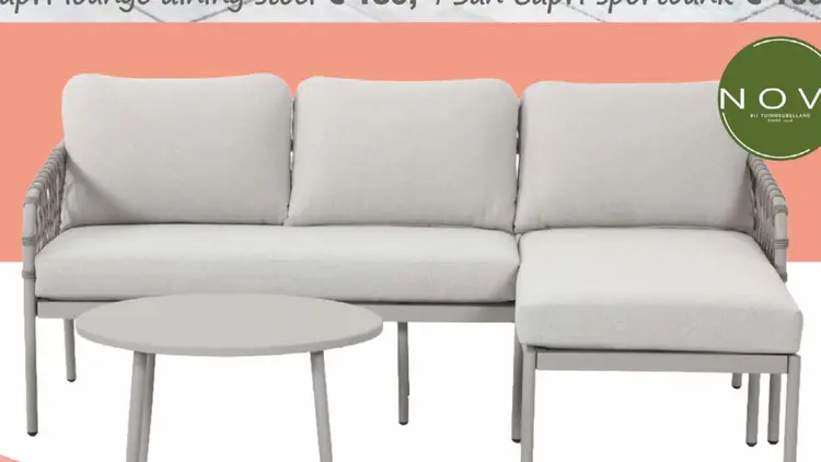 Aanbieding: Bente loungeset