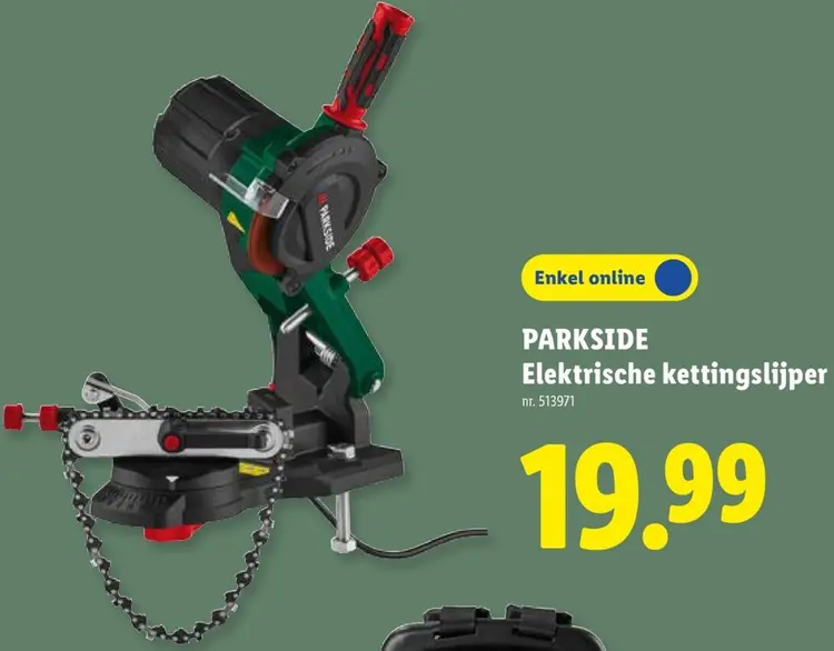 Promotie: PARKSIDE Elektrische kettingslijper