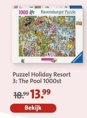 Aanbieding: Puzzel Holiday Resort 3: The Pool