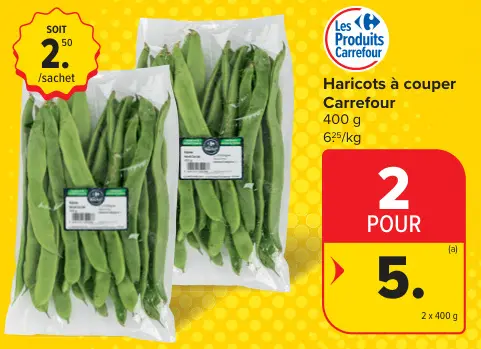 Offre: Haricots à couper