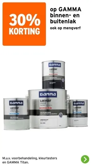 Aanbieding: Binnen- en buitenlak