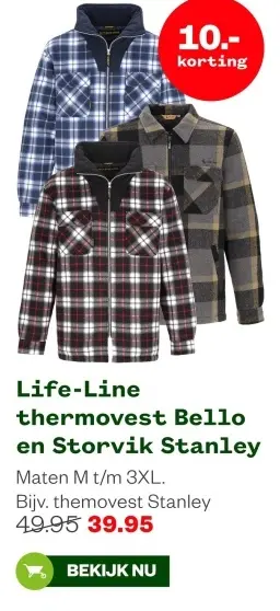 Aanbieding: thermovest Bello en Storvik Stanley