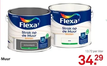 Aanbieding: Flexa Strak op de Muur binnen