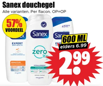 Aanbieding: Sanex douchegel